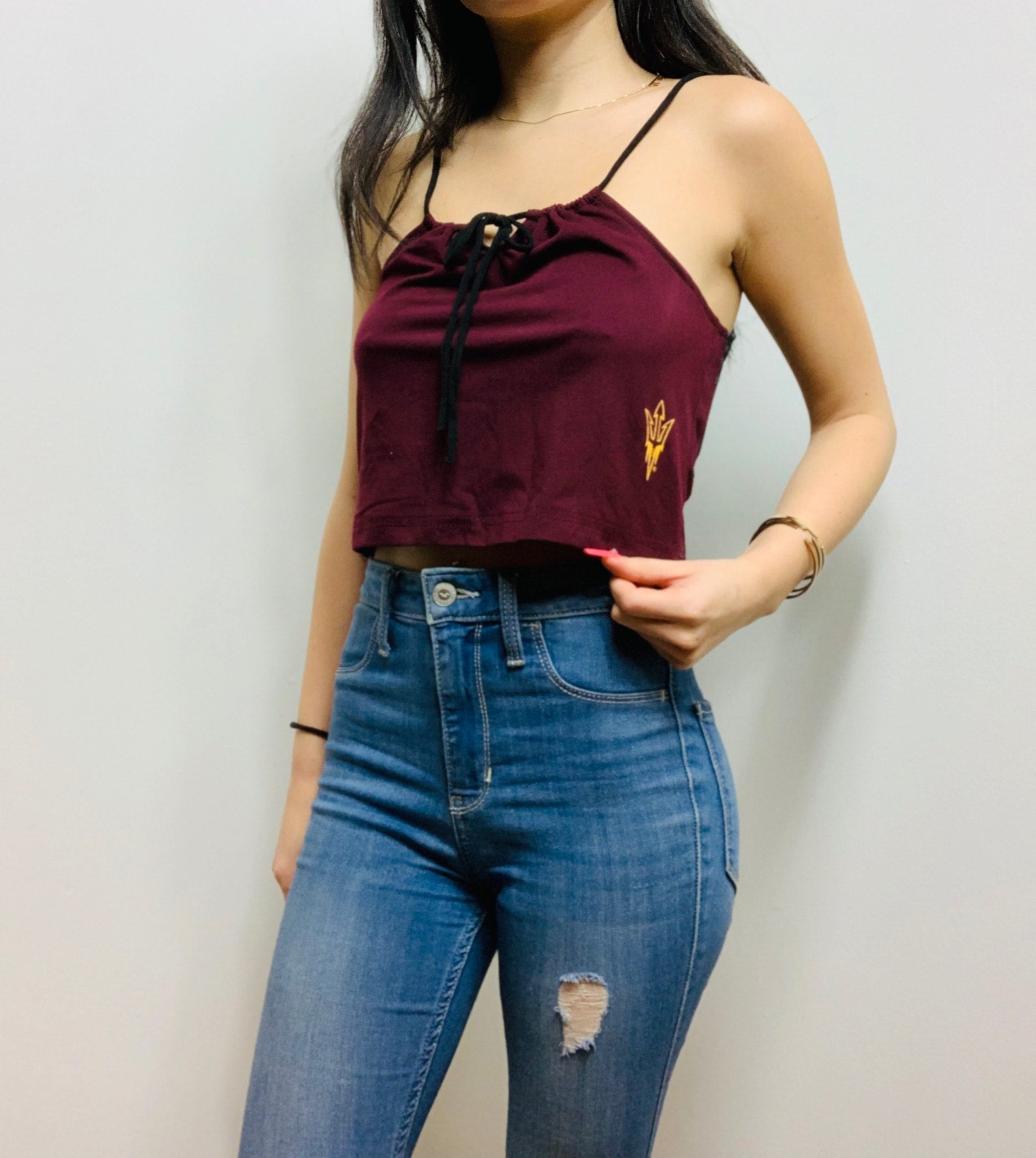 ASU Arizona state university tank | Knee Deep Tempe 512 S Mill ave.