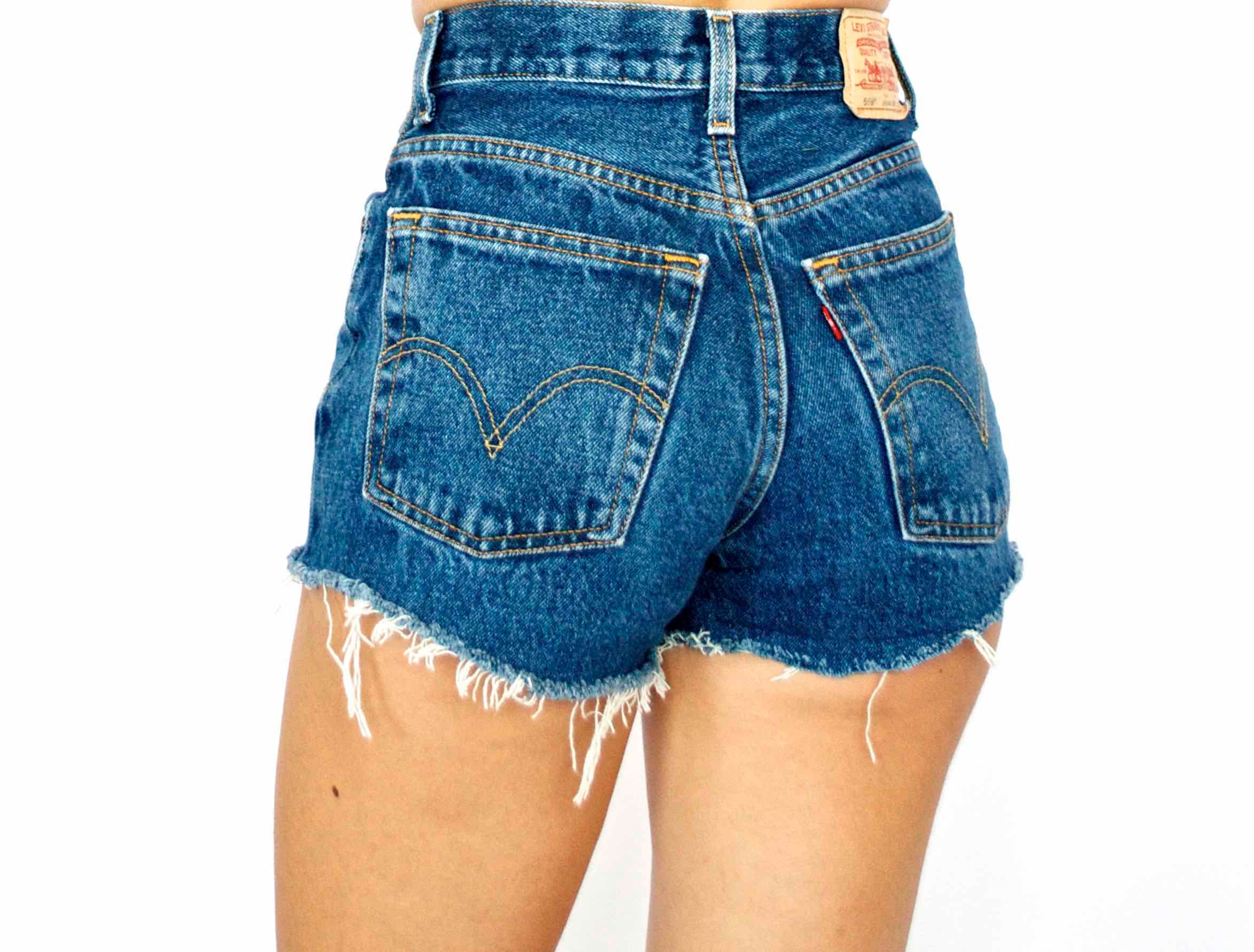 Dark Sweetie | Vintage Levi's Shorts | Knee Deep Tempe 512 S